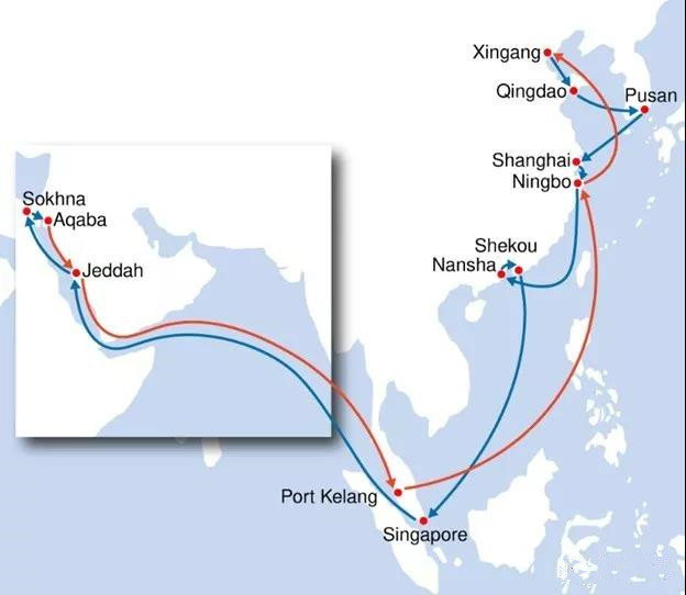 PIL太平船务宣布升级 两条远东 – 红海航线