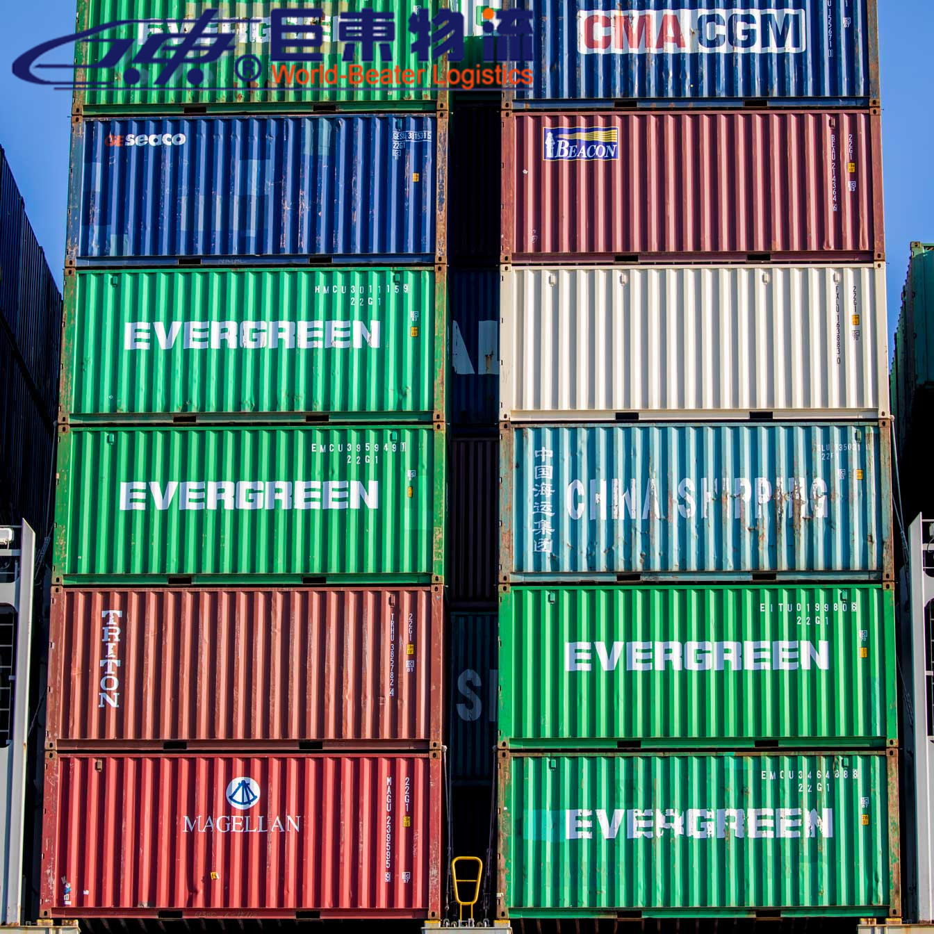 港口集装箱拥堵，运输成本也在飙升。