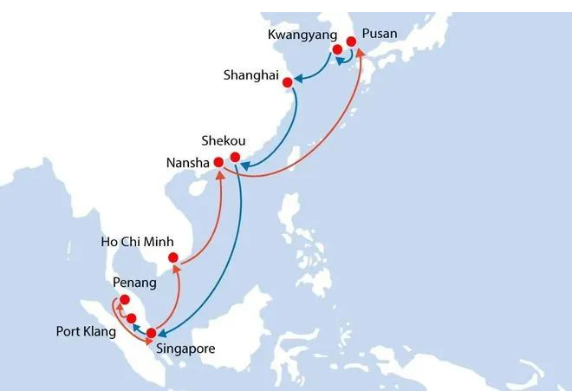 太平船务新开亚洲区内航线