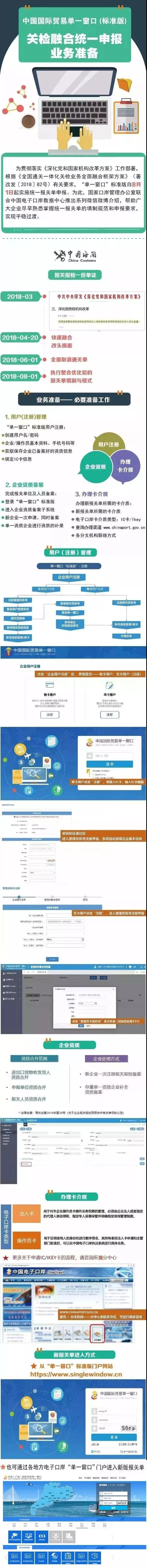 进出口报关“单一窗口”清关关检融合统一为外贸申报企业准备