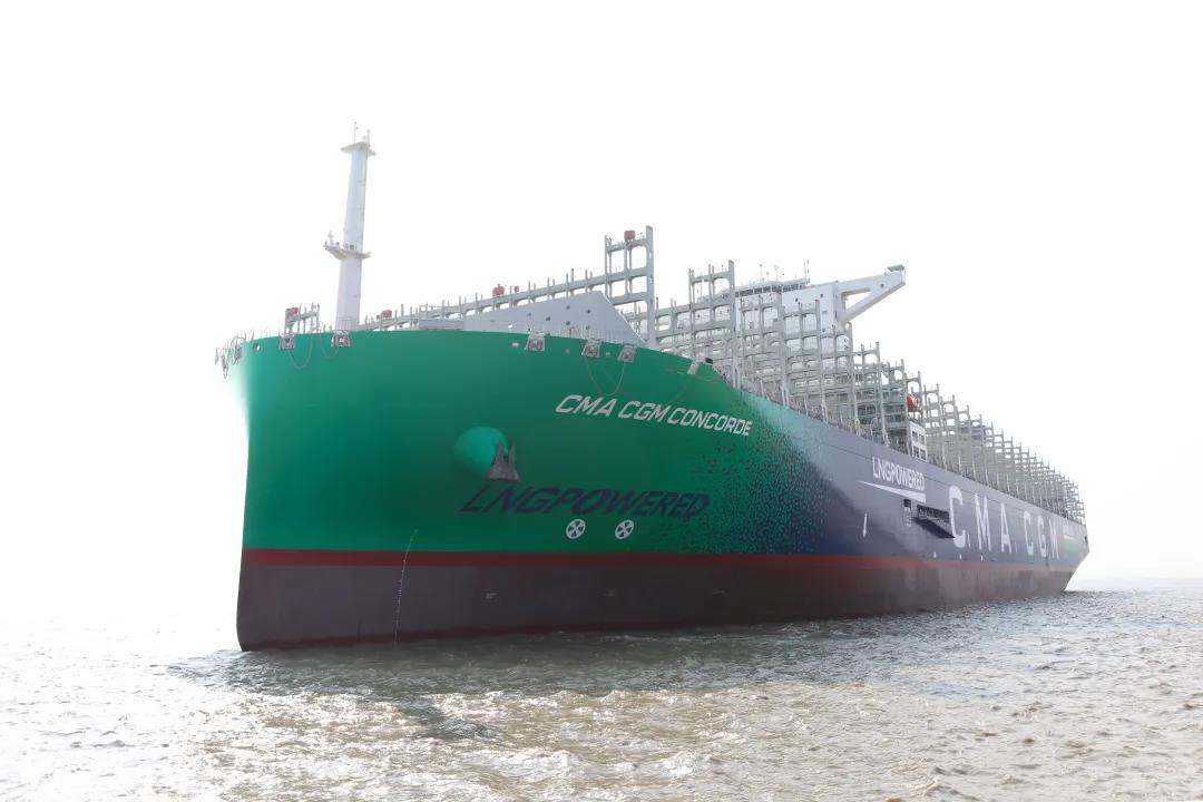达飞宣布订购22艘新集装箱船