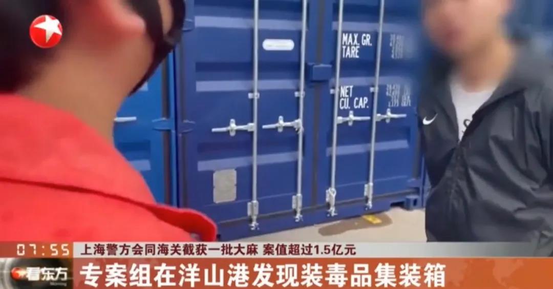 265公斤大麻漂洋过海来上海，警方：粗心毒贩将毒品装错船