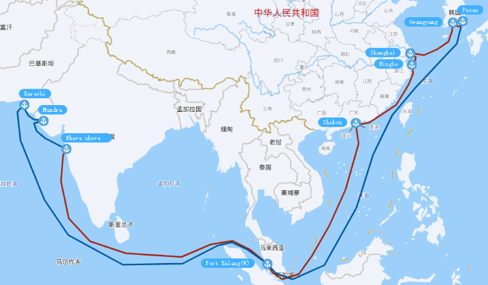 航线快讯！2月底TSL将加入这条长锦、兴亚共舱的印度直航