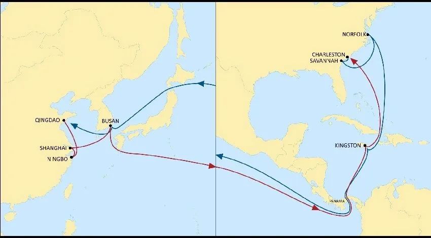 2M联盟宣布TP10和TP16航线取消部分靠